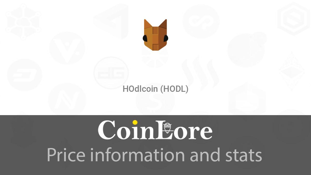 HODL SRC Price Today - HODL to US dollar Live - Crypto | Coinranking