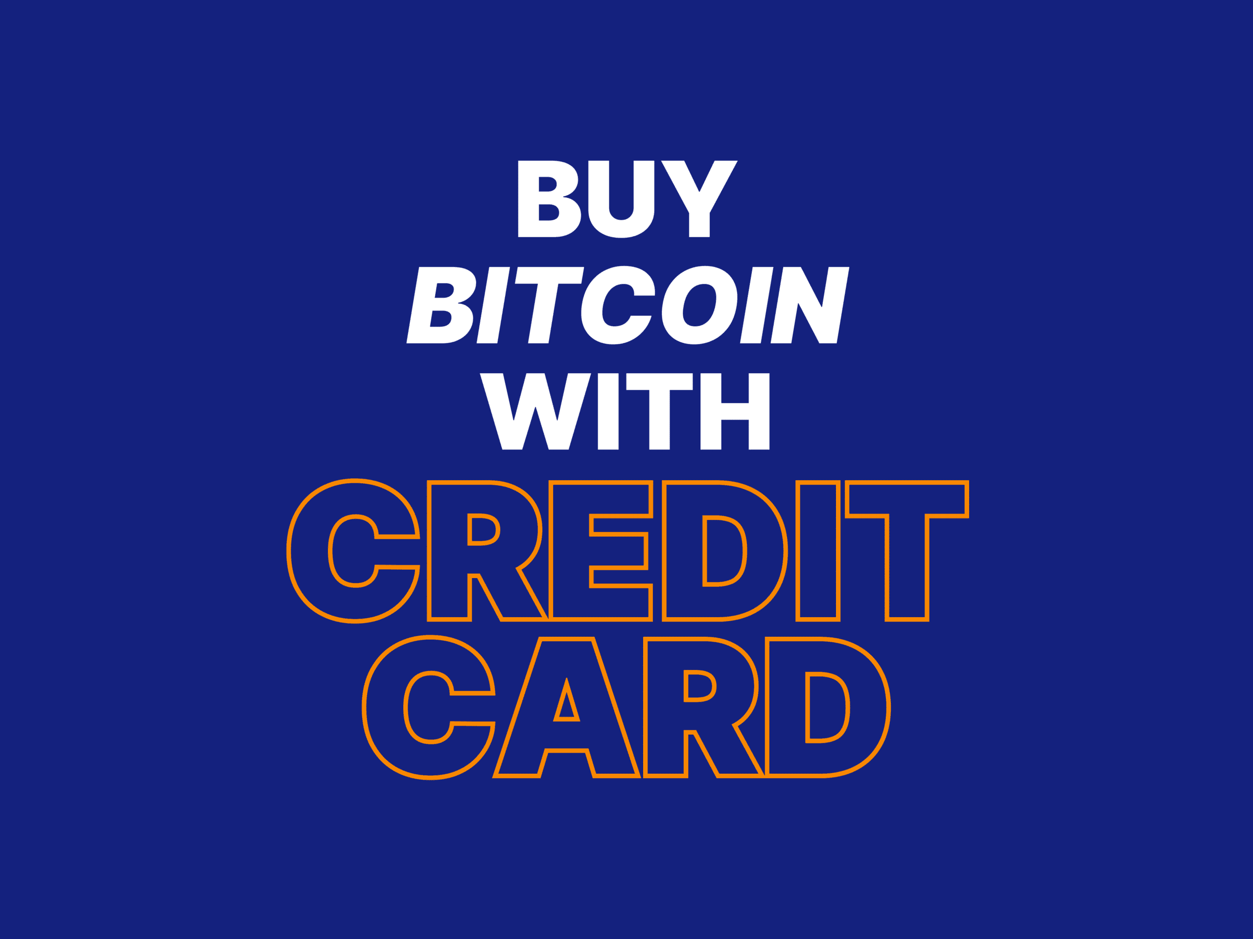 How To Buy Bitcoin With Credit Card Or Debit Card and Without Verification? - Relai