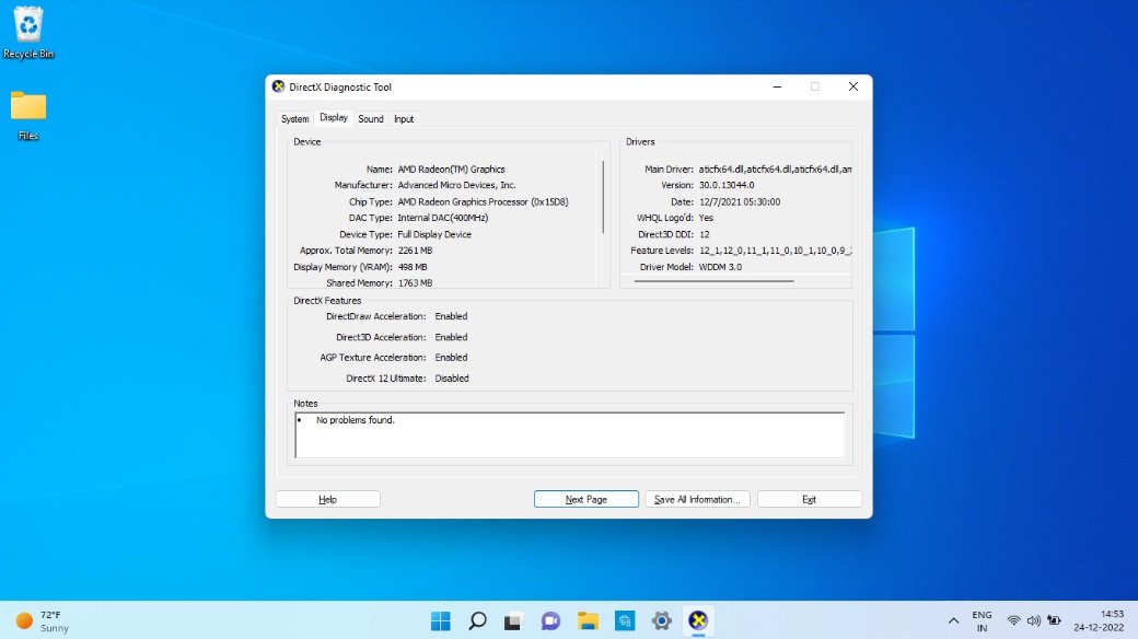 How to check graphics cards in Windows 10