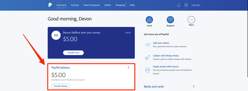 How do I add money for my PayPal Debit Card or Business Debit Mastercard® purchases? | PayPal US