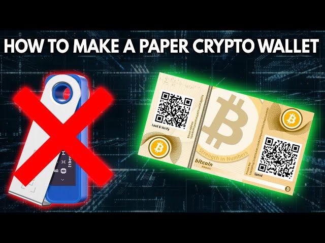 Use a Paper Wallet - CryptoLocalATM
