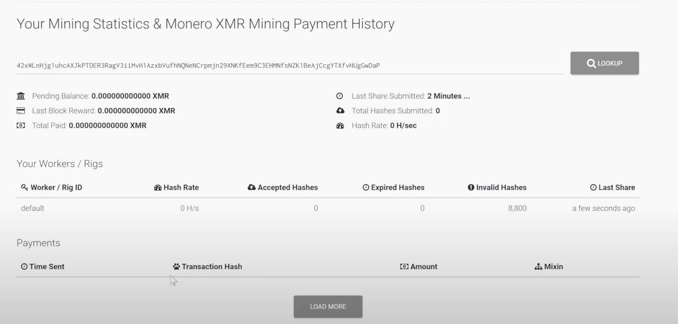 MONERO XMR Mining Pool - HeroMiners