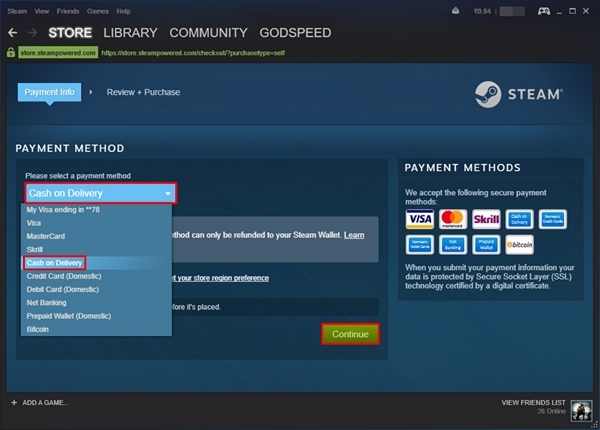 Novinky – Steam Wallet and in-game transactions are here!