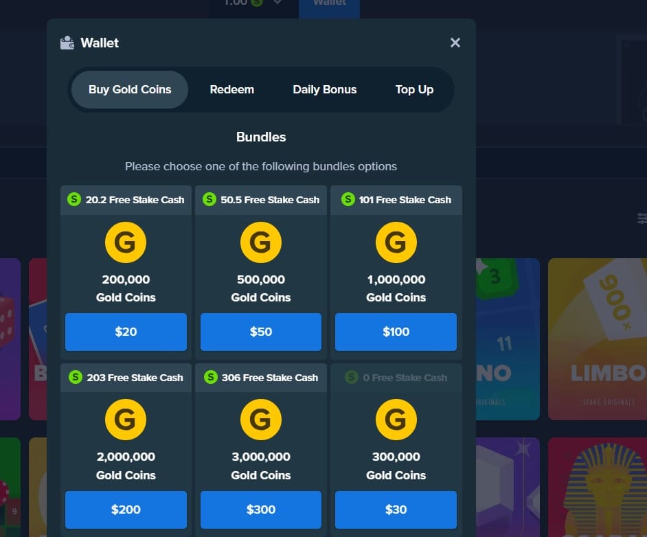 Stake Gold Coins to USD - Redeem Stake Cash & GC [FREE]