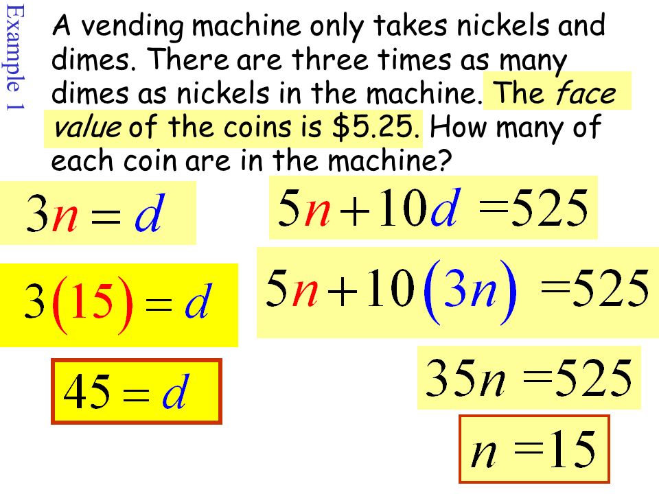 Lesson Advanced coin problems