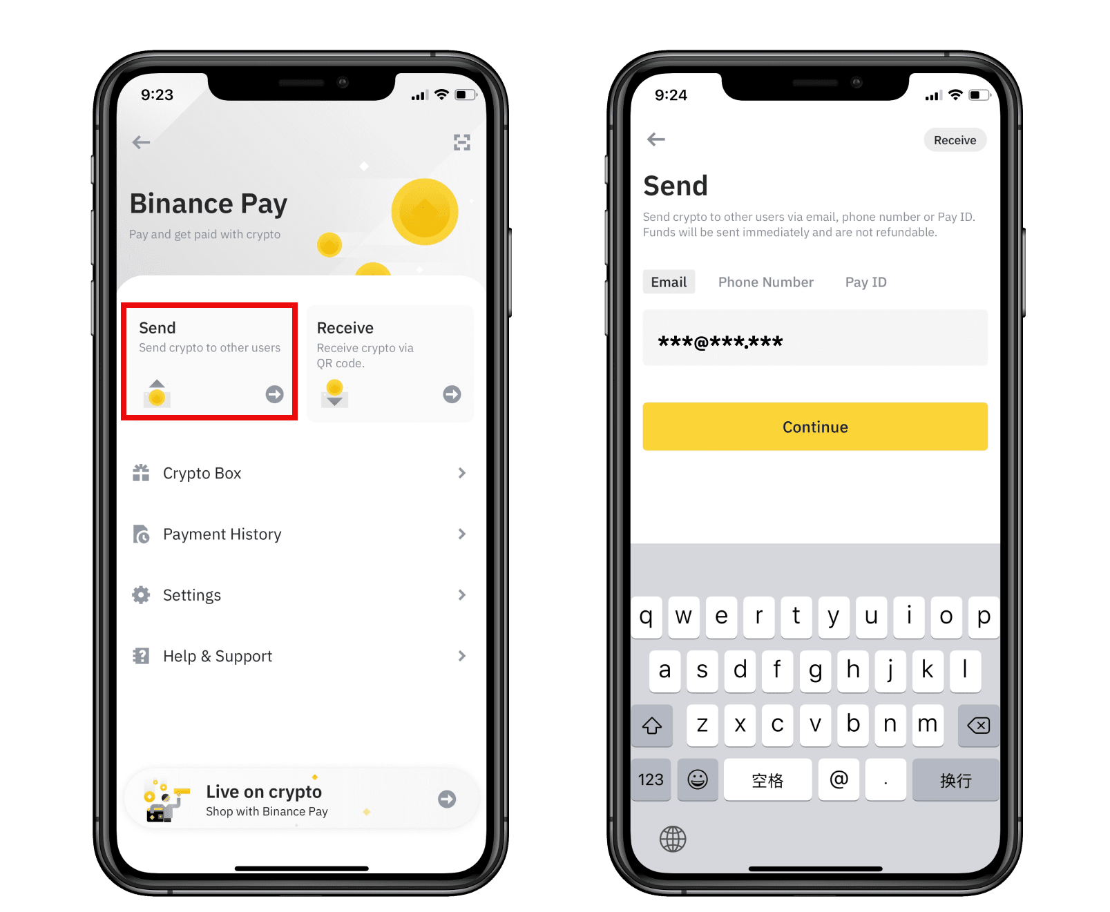 How to Transfer Crypto from Binance to Revolut? (2 Methods) - Coinapult