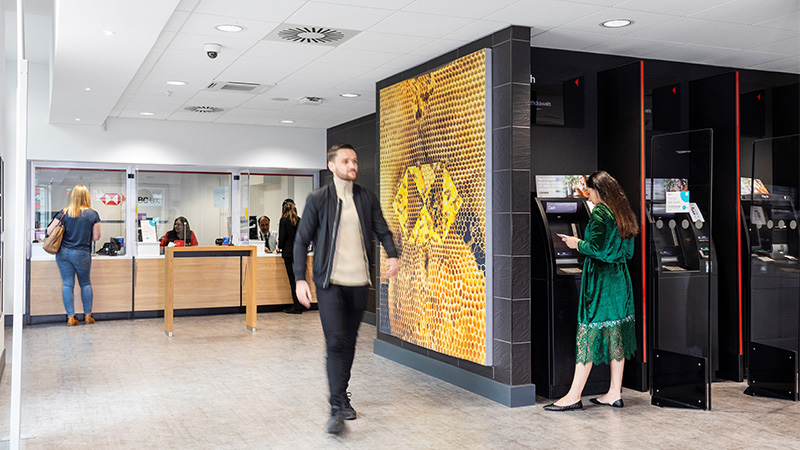 Stuff that occurs to me: HSBC branches with coin deposit machines in