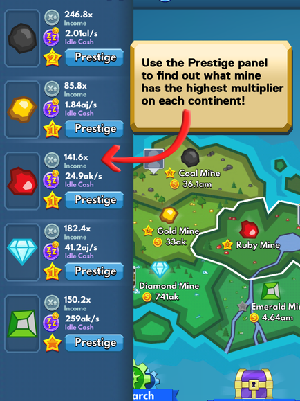 Which Continent Should I Unlock First? - Idle Miner Tycoon Guide and ..
