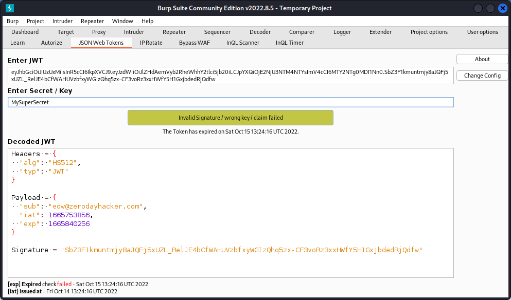 JWT Encoder | Ping Identity Developer Portal