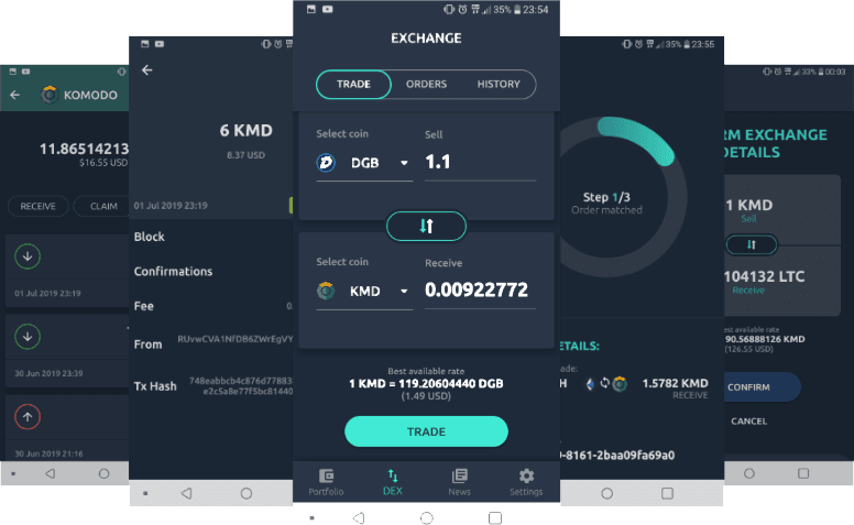 Komodo Agama crypto wallet now available on Android and iOS