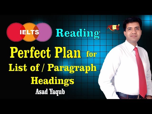 Master IELTS Reading: Asad Yaqub's Logical Approach