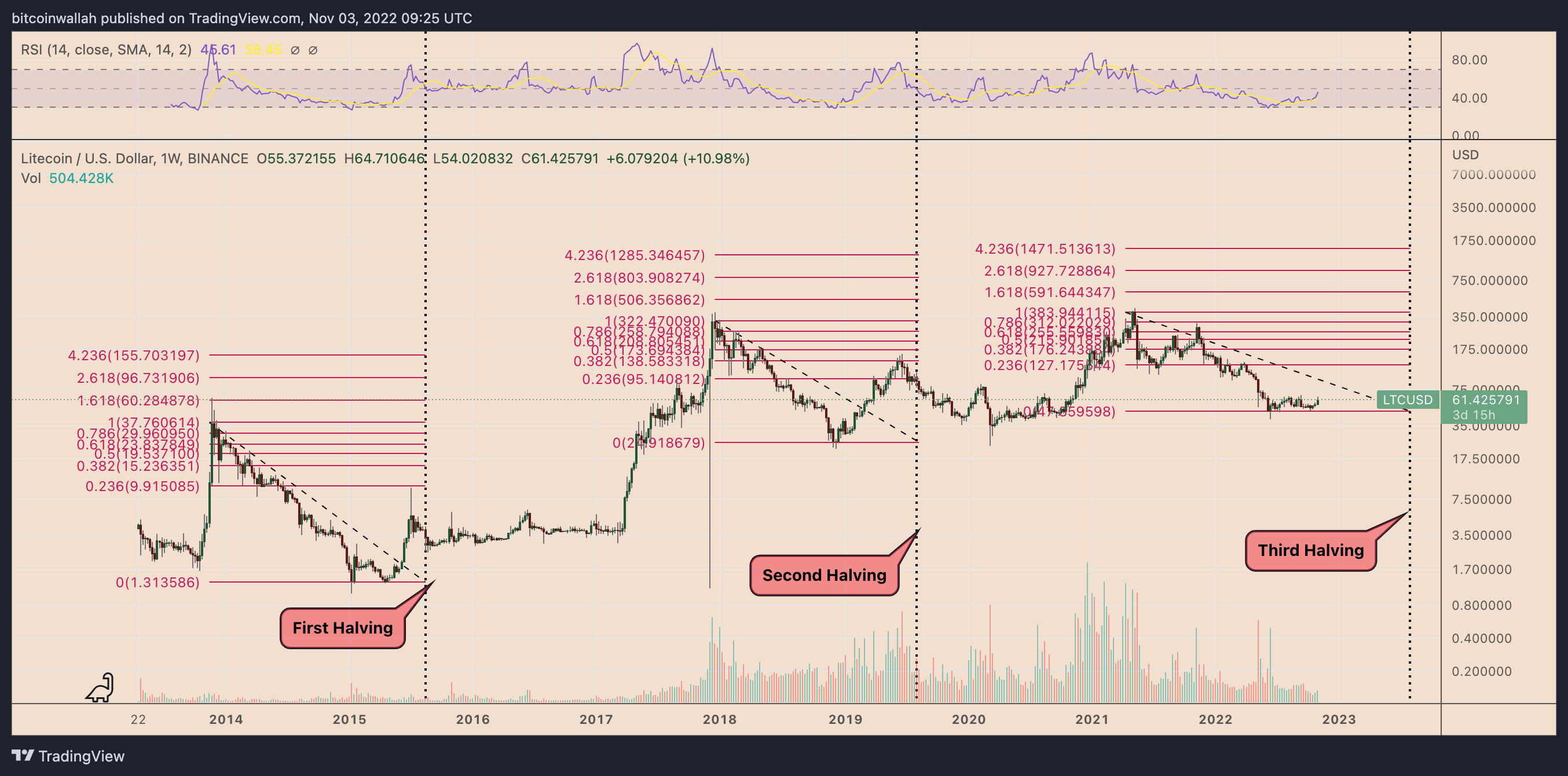 Live Litecoin Halving Countdown