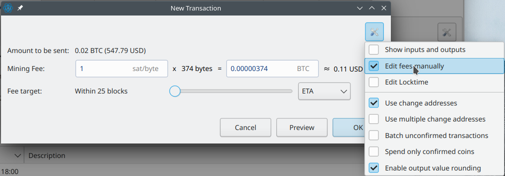 Effect of Bitcoin fee on transaction-confirmation process