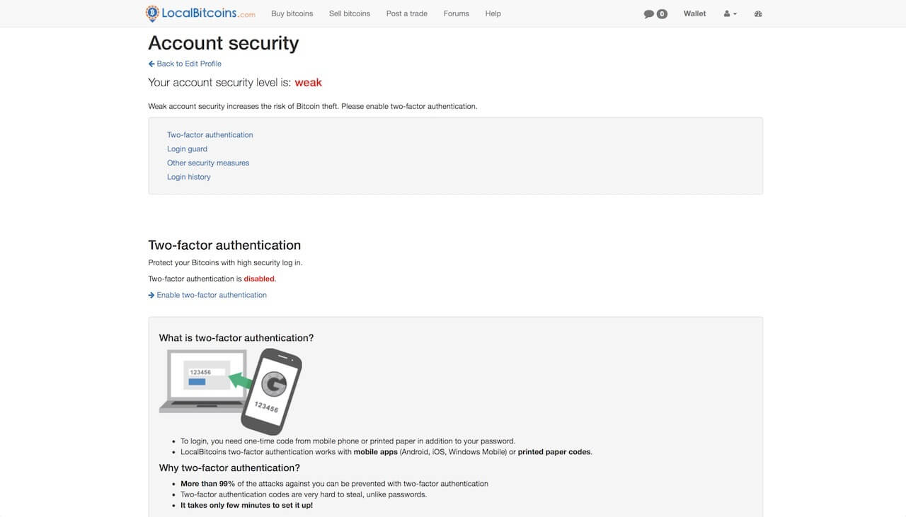 WalletScrutiny - LocalBitcoins