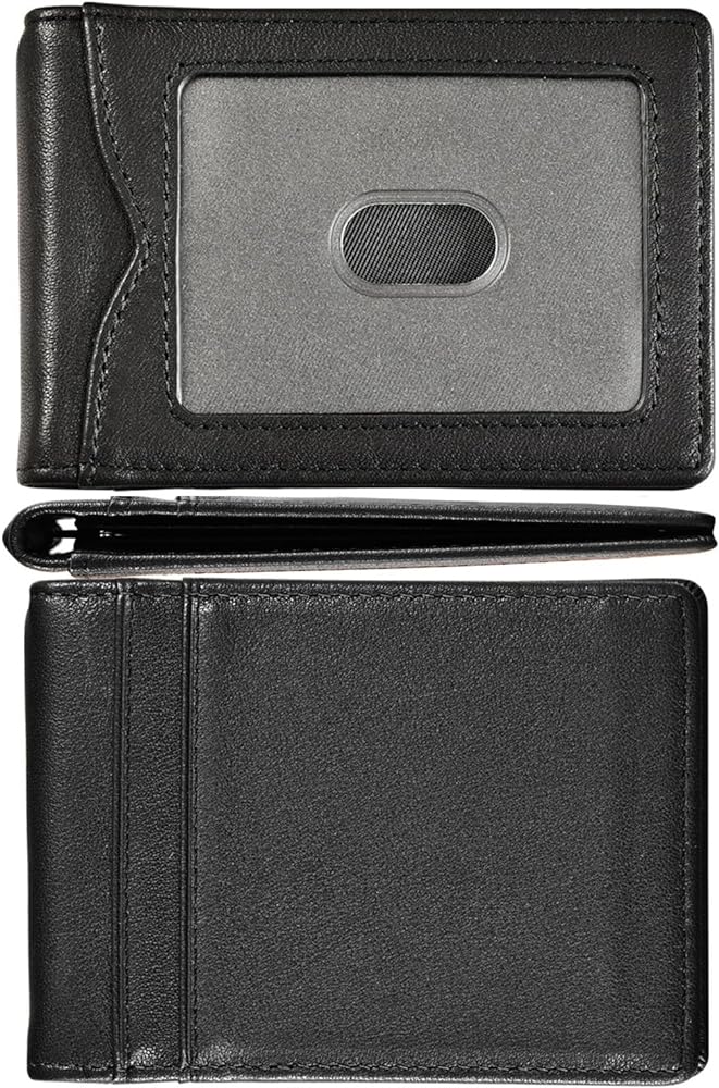 Amazon Live - Best Minimalist Money Clip Wallet for Men with RFID Blocking