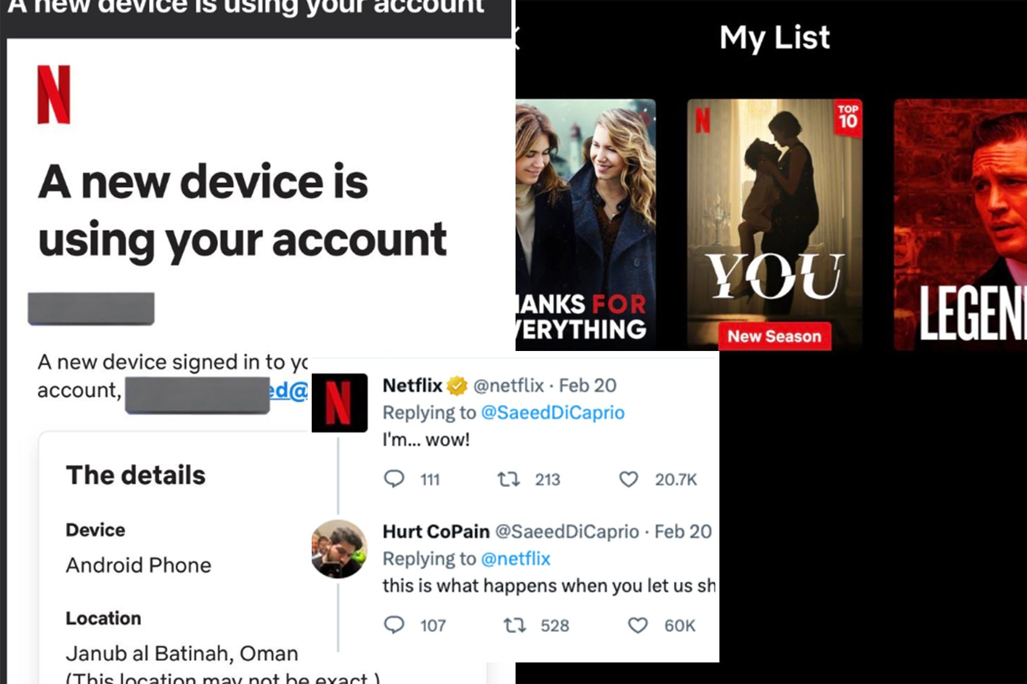 Netflix account Hacked on Volt package - Virgin Media Community - 