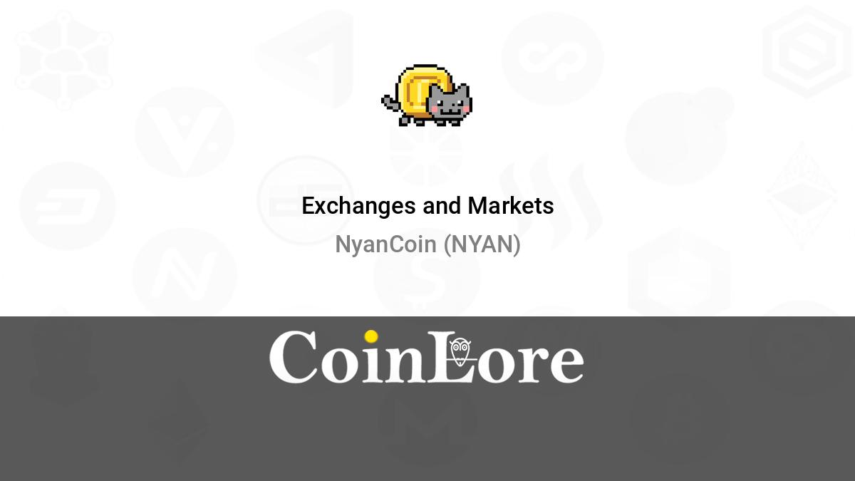 Nyancoin (NYAN) live coin price, charts, markets & liquidity