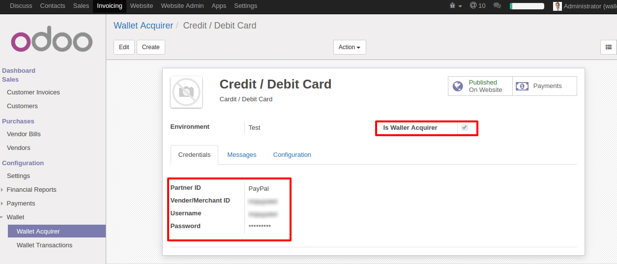 Gift cards & eWallet in Odoo 16 Website App - Odoo v16 Community Edition Book