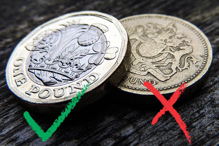 Charities urge public to donate old round pounds as new £1 coin enters circulation