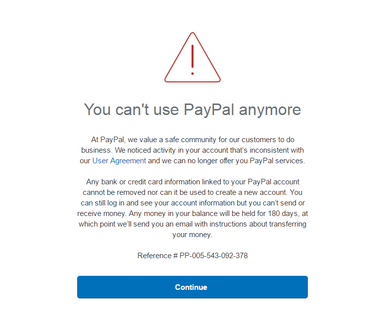 How long will it take to lift my PayPal account limitation? | PayPal US