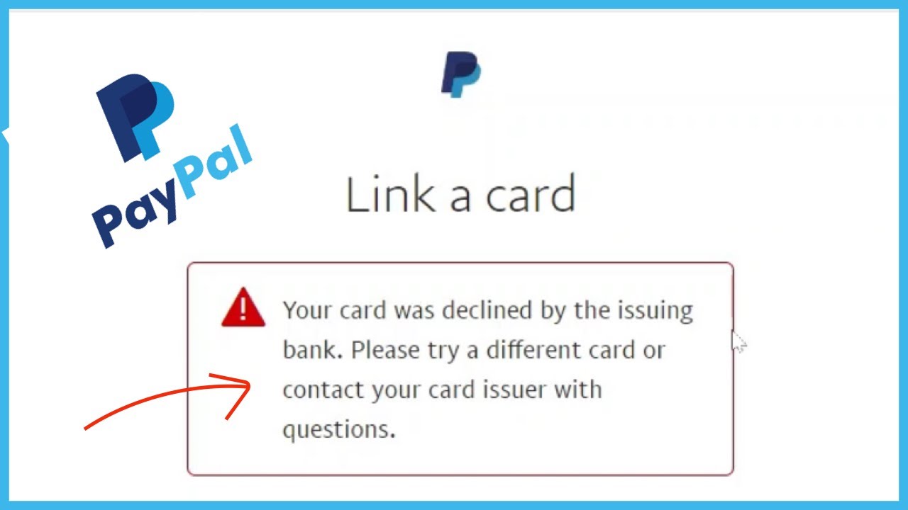 Why was my payment declined? | PayPal CA