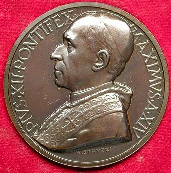 1 Lira Vatican () Aluminium Pope Pius XII ( - ) | Prices & Values