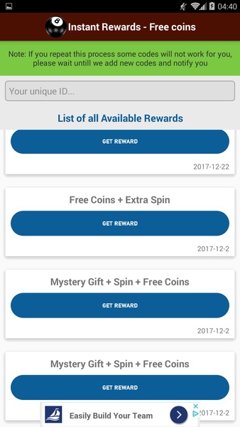 8 Ball Pool Free Rewards cashs and coins v APK Download