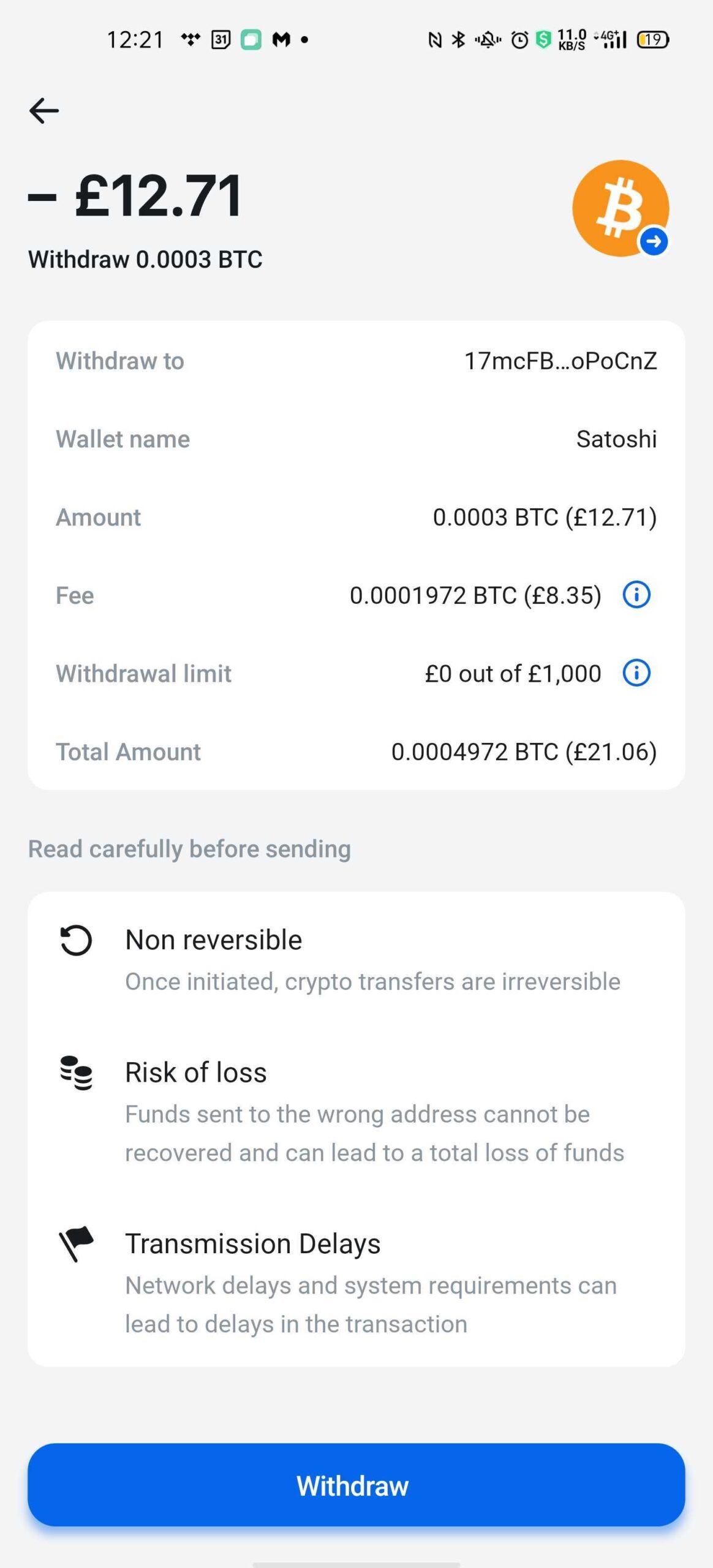 How do I send crypto to an external wallet? | Revolut United Kingdom