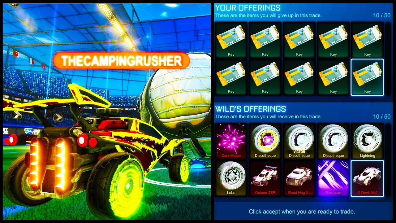 Great Rocket League Exchange Choices