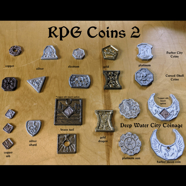 RPG Coins Tagged 