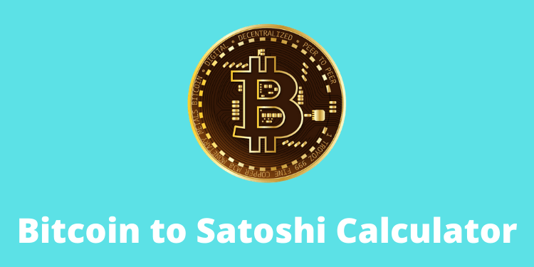 Convert Satoshi to USD Dollar and USD to Satoshi