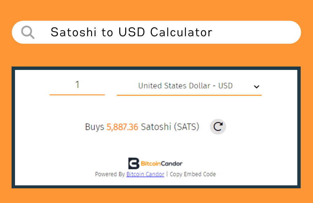 Satoshi to Bitcoin Calculator | Convert SATS to BTC/USD | family-gadgets.ru