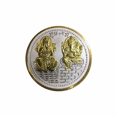 Goddess Lakshmi and Lord Ganesh Silver Coin - 5 g – GIVA Jewellery