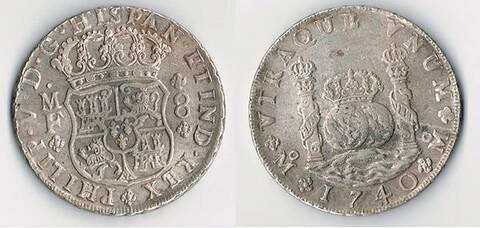 Coin Value: Spain Spanish Colonial 1/2, 1, 2, 4, and 8 Reales (Fakes are possible) to 