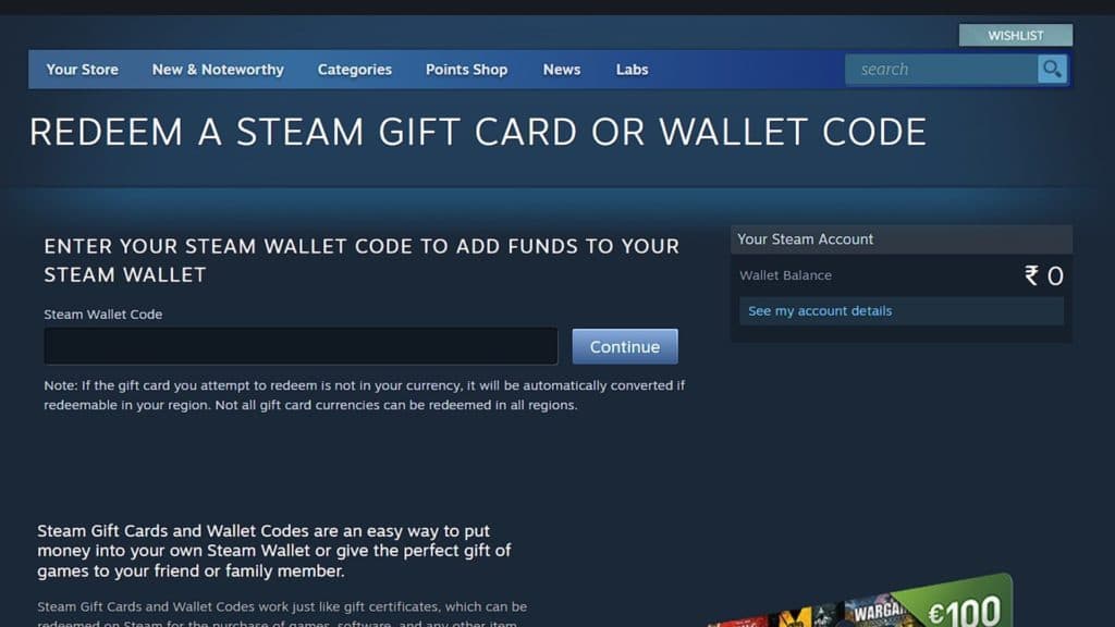 Steam Gift Card | Buy a code online from $10 | family-gadgets.ru