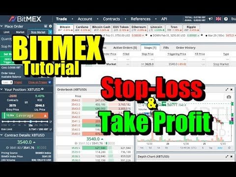 BitMEX Trailing Stop Orders
