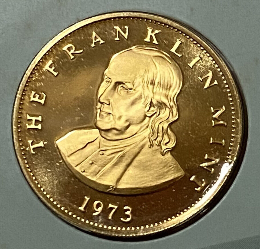 5 Cents Franklin Mint, Commonwealth - Barbados - Coin - 