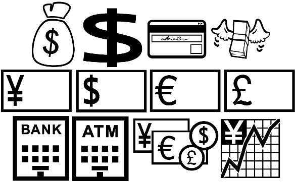 🤑 $ 💲 ＄ 💵 💰 Dollar Sign