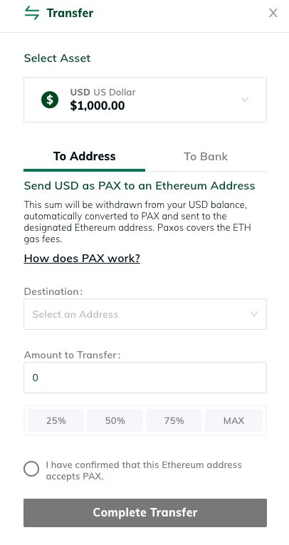 Convert PAXG to USD: PAX Gold to United States Dollar