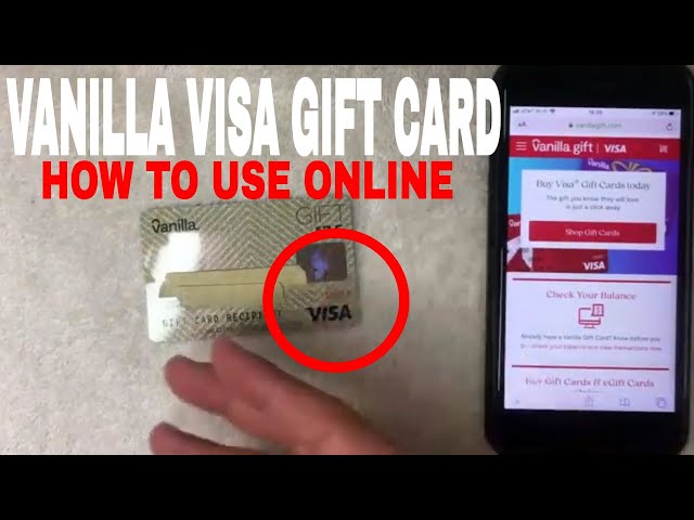 How To Use Vanilla Gift Card Online - Nosh