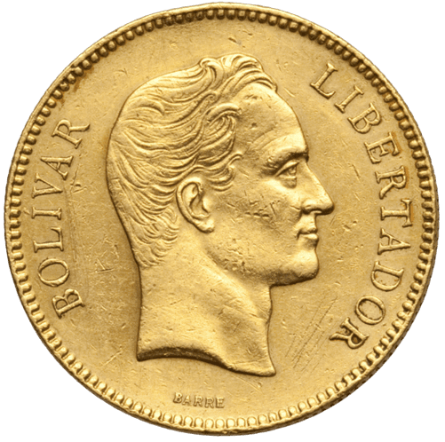Buy and Sell Venezuela Bolivares Gold Coin – Houston Coin Buyers