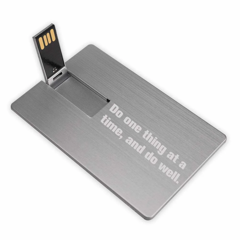 Personalized Credit Card USB Flash Drives