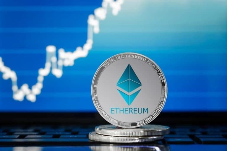 Compare the market capitalizations of Ethereum and Bitcoin