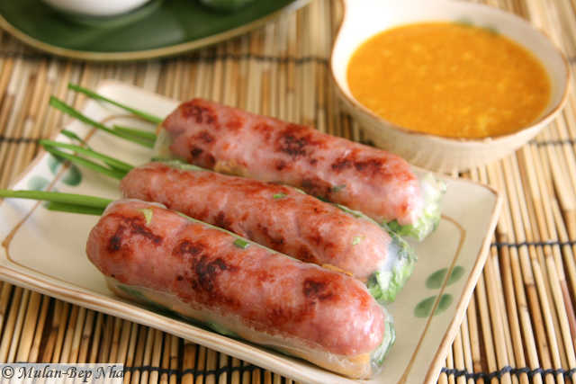 Grilled Minced Pork Patty / Nem Nuong | Pho Central Vietnamese Restaurant