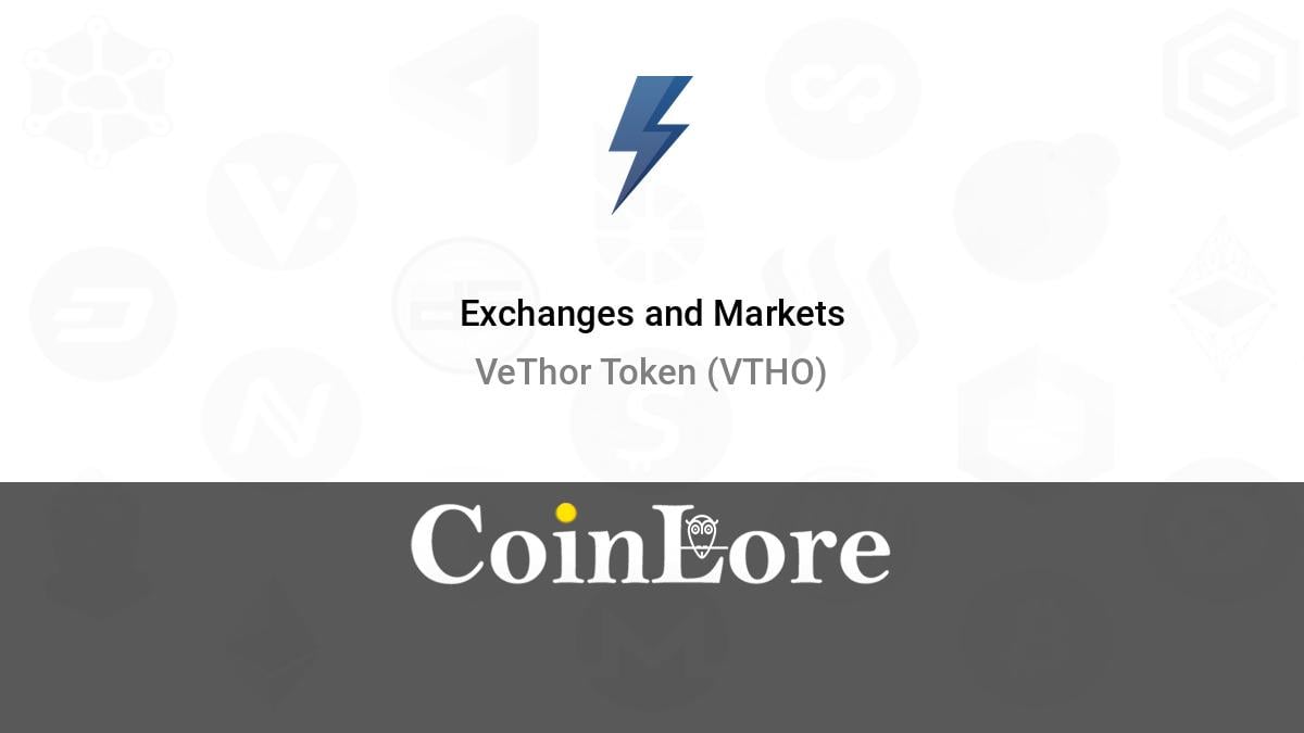 Buy VeThor Token | Buy VTHO in 4 Steps (March )