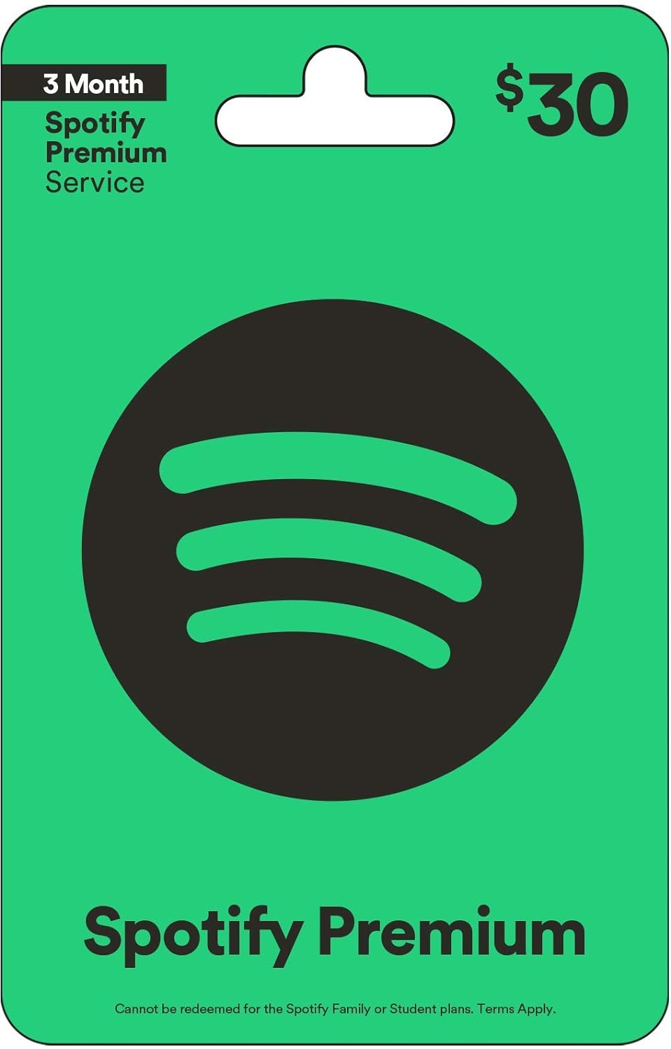 Buy Spotify Premium Gift Card 60 USD for $50