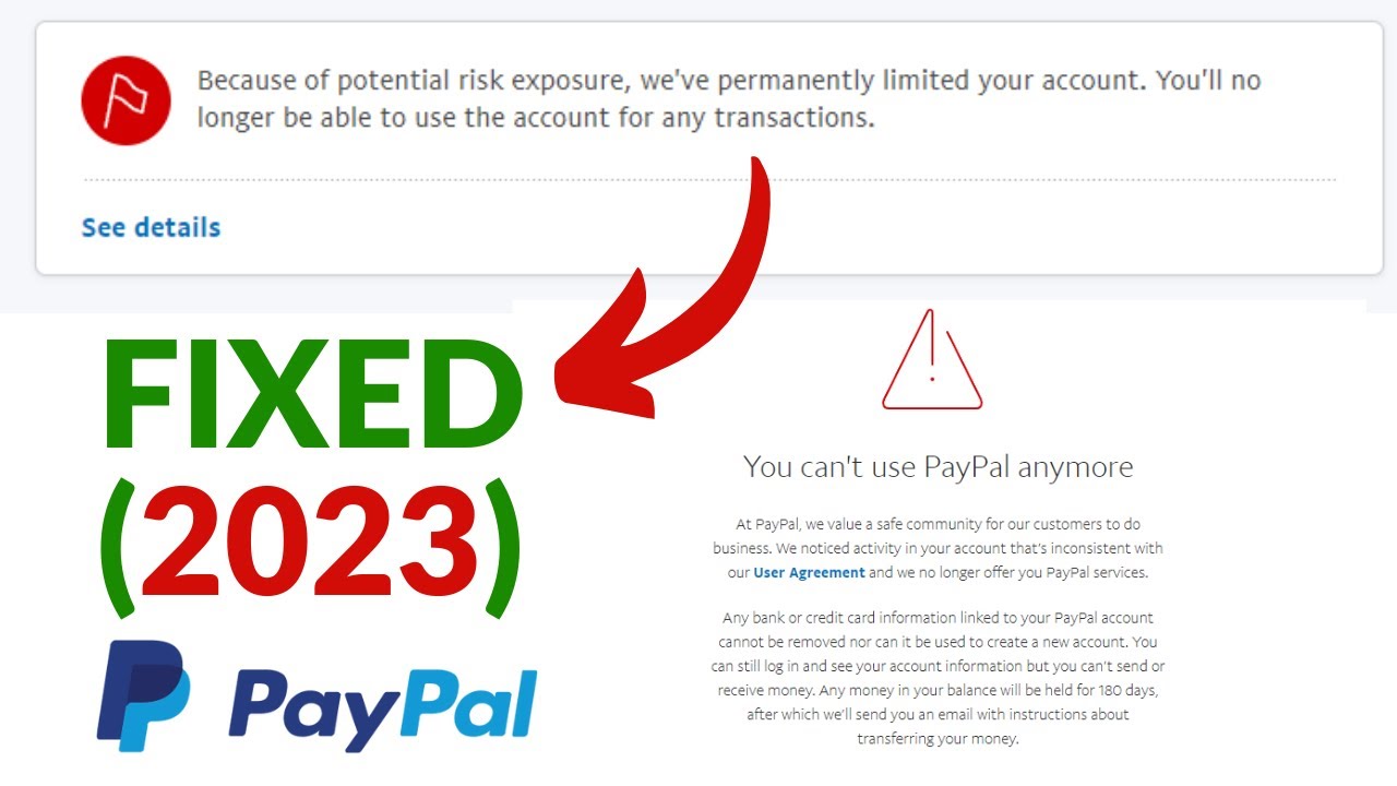 PayPal Account Permanently Limited - OzBargain Forums