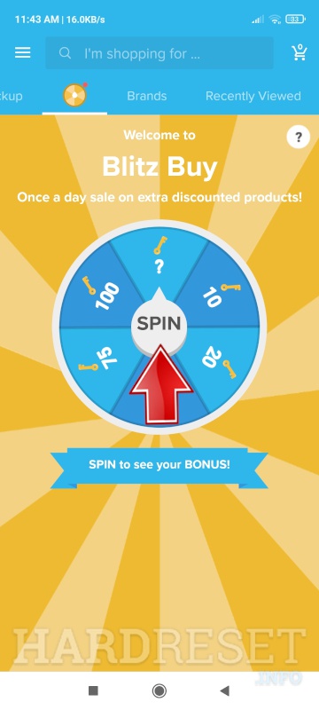 Wish - Spin wheel for blitz buy gamification | UI Sources