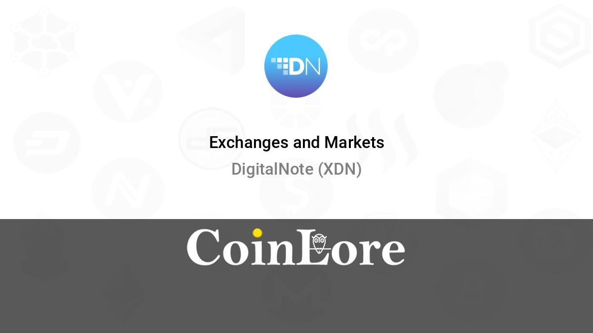 DigitalNote XDN (fka duckNote XDN) (fka DarkNote XDN) | VentureRadar