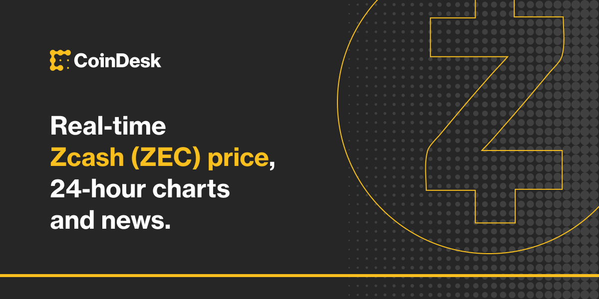 Zcash price today, ZEC to USD live price, marketcap and chart | CoinMarketCap